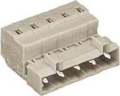 Single- and multi-pole terminal strip 0.08 mm² 723-605/000-042