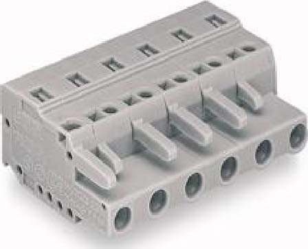 Single- and multi-pole terminal strip  231-203/026-000