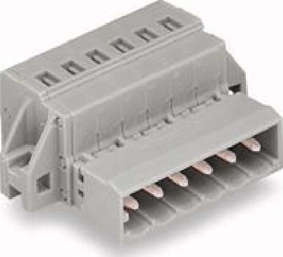 Single- and multi-pole terminal strip  231-606/018-000