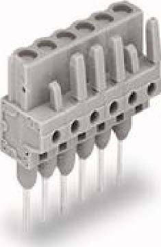 Single- and multi-pole terminal strip  232-136/005-000