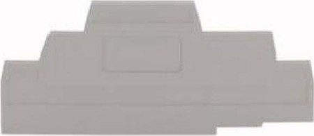 Endplate and partition plate for terminal block Grey 280-303