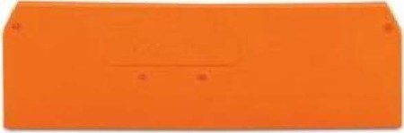 Endplate and partition plate for terminal block Orange 280-315