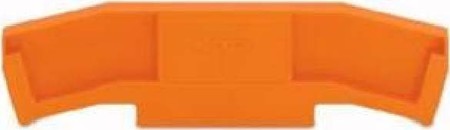 Endplate and partition plate for terminal block Orange 280-333