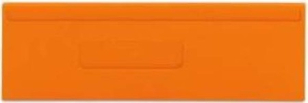 Endplate and partition plate for terminal block Orange 280-335