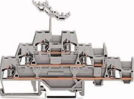 Multi level installation terminal block 0.08 mm² 280-550