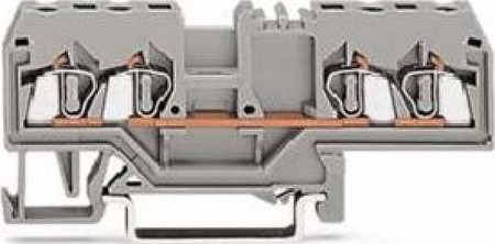 Feed-through terminal block 0.08 mm² 0.08 mm² 280-603