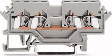 Feed-through terminal block 0.08 mm² 0.08 mm² 280-604