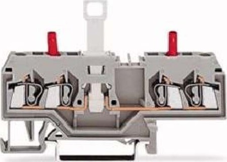 (Knife) disconnect terminal block 0.08 mm² 0.08 mm² 280-649