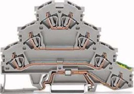 Multi level installation terminal block 0.08 mm² 281-530