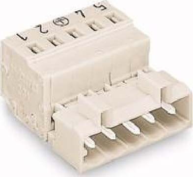 Single- and multi-pole terminal strip 0.08 mm² 721-607