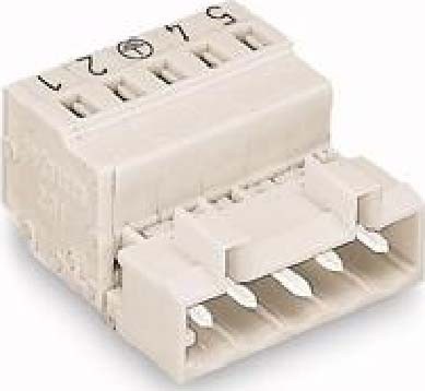 Single- and multi-pole terminal strip 0.08 mm² 721-602/018-000