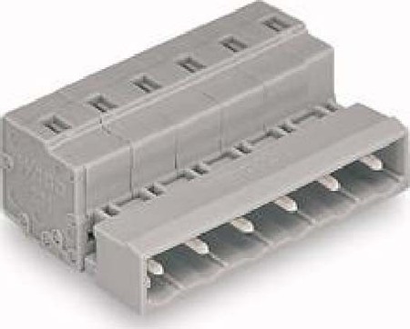 Single- and multi-pole terminal strip  731-603