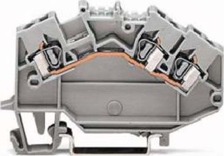 Feed-through terminal block 0.08 mm² 0.08 mm² 780-631