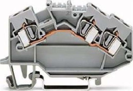 Feed-through terminal block 0.08 mm² 0.08 mm² 781-631