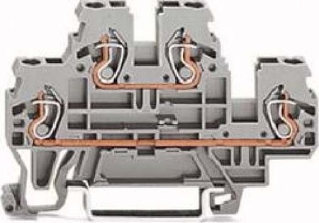 Feed-through terminal block 0.08 mm² 0.08 mm² 870-501