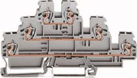 Feed-through terminal block 0.08 mm² 0.08 mm² 870-551