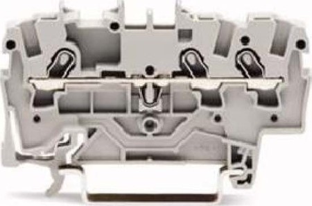 Feed-through terminal block 0.25 mm² 0.75 mm² 2001-1301