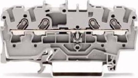 Feed-through terminal block 0.25 mm² 0.75 mm² 2001-1401