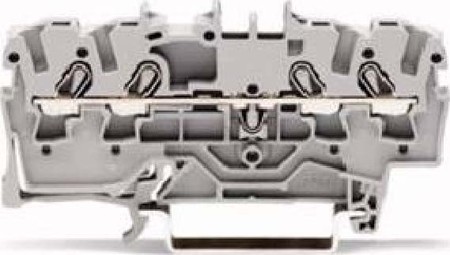 Feed-through terminal block 0.25 mm² 0.75 mm² 2002-1401