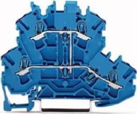 Feed-through terminal block 0.25 mm² 0.75 mm² 2002-2209