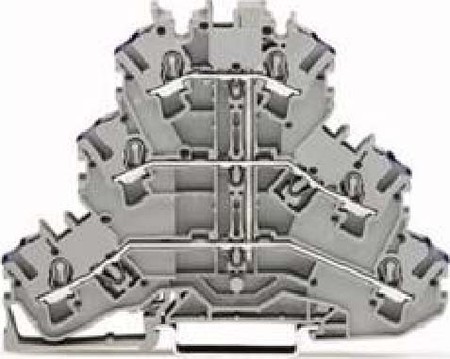 Feed-through terminal block 0.25 mm² 0.75 mm² 2002-3208