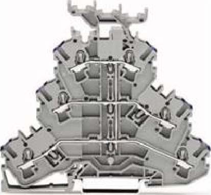 Feed-through terminal block 0.25 mm² 0.75 mm² 2002-3238