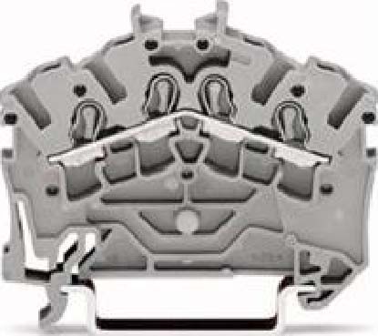 Feed-through terminal block 0.25 mm² 0.75 mm² 2002-6401