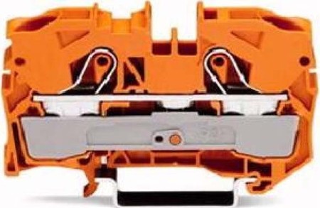 Feed-through terminal block 0.5 mm² 2.5 mm² 2.5 mm² 2010-1202