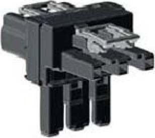 Compact distributor for plug-in building installation 3 770-615