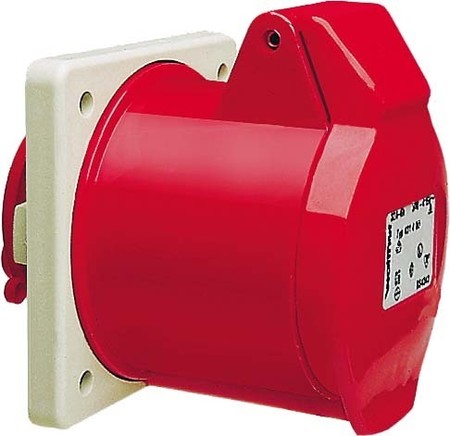 Panel-mounted CEE socket outlet 32 A 4 431410