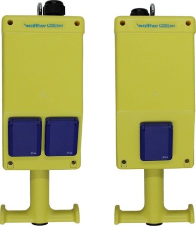 CEE socket outlet combination  6H00004