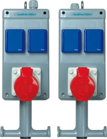 CEE socket outlet combination  6H00203CB