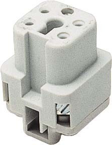 Contact insert for industrial connectors Bus Rectangular 700104