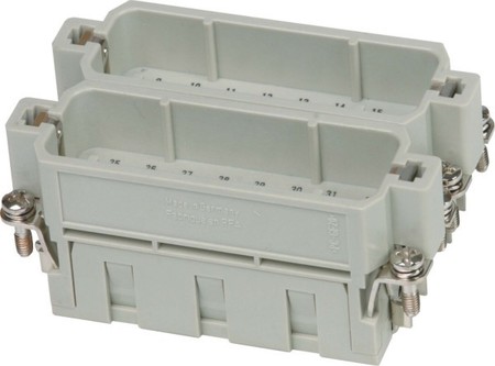 Contact insert for industrial connectors Pin Rectangular 700432