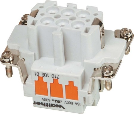 Contact insert for industrial connectors Bus 71010601