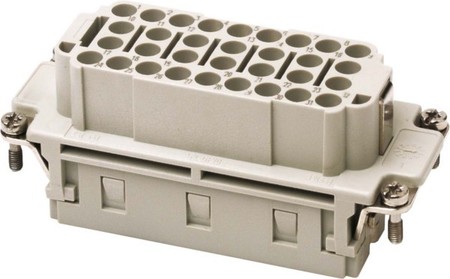 Contact insert for industrial connectors Bus Rectangular 710333