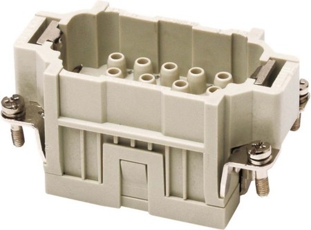 Contact insert for industrial connectors Pin Rectangular 710418