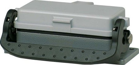 Housing for industrial connectors Rectangular 80 mm 27 mm 714406