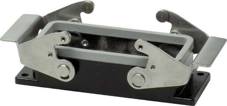 Housing for industrial connectors Rectangular 114 mm 744116