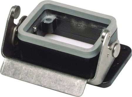 Housing for industrial connectors Rectangular 80 mm 27 mm 744306