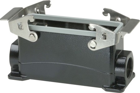 Housing for industrial connectors Rectangular 144 mm P741024MS