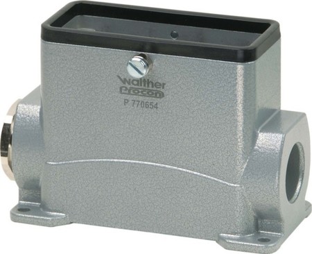 Housing for industrial connectors Rectangular 114 mm P770654MS