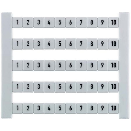 Labelling for terminal block 6 mm 0133360001