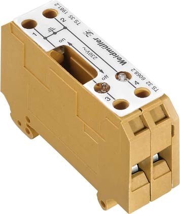 (Knife) disconnect terminal block 0.5 mm² 0.5 mm² 0198120000