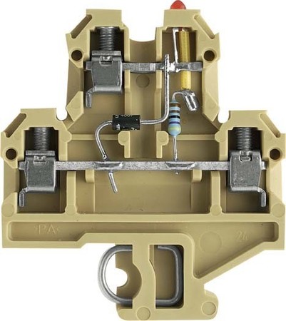 Indicator terminal block 0.5 mm² 0.5 mm² 0.5 mm² 0210260000