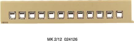 Single- and multi-pole terminal strip  0241260000