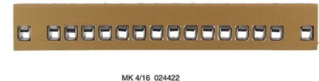 Single- and multi-pole terminal strip  0244220000