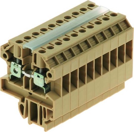 Feed-through terminal block 0.5 mm² 0.5 mm² 0322860000