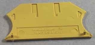 Endplate and partition plate for terminal block  1050020000