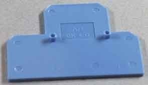 Endplate and partition plate for terminal block  1397180000